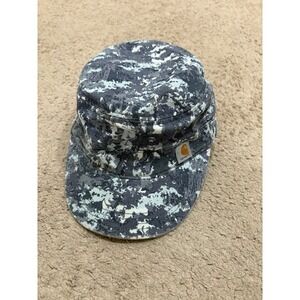 Carhartt Women's Hendrie Military Cap Blue Digital Camo Hat